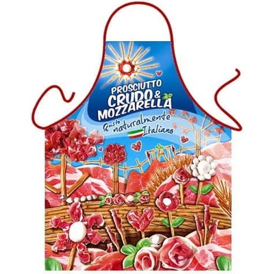 Itati Zástěra pro milovníky prosciutta a mozzarelly
