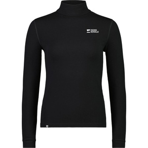 Mons Royale Дамско мериносово термобельо Mons Royale Women's Cascade Mock Neck L/S Merino base layer - Black (115-2618-0112)