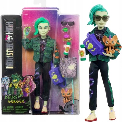 Mattel Monster High Doll Deuce Gorgon With Pet HHK56