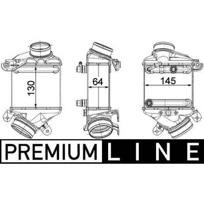 Chladič turba MAHLE CI 187 000P (CI187000P)