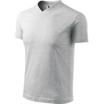 Malfini Adler 102 V-neck svetlosivý melír