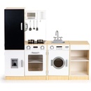 ecotoys Dřevěná kuchyňka pro děti xxl deska + led ECOTOYS