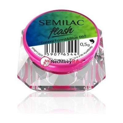 Semilac SemiFlash Galaxy Blue purple 666 0,5 g