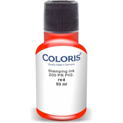 Coloris Razítková barva 200 PR P červená 250 g