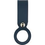 JC Силиконова каишка за Apple AirTag - JC AirTag Silicone Loop (тъмносин)