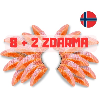 Boxxi Losos obecný 2 porce s kůží bez kostí 300 g – Zboží Dáma