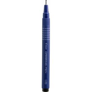 Pilot Filtpen с капачка, Рисуваща писалка 0, 8 мм черна (SWN-DR-08-B)