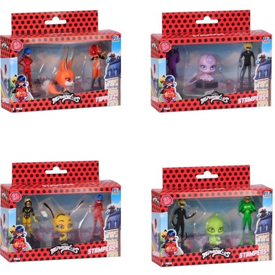 Miraculous: Beruška a černý kocour 3 pack razítka – Zboží Mobilmania