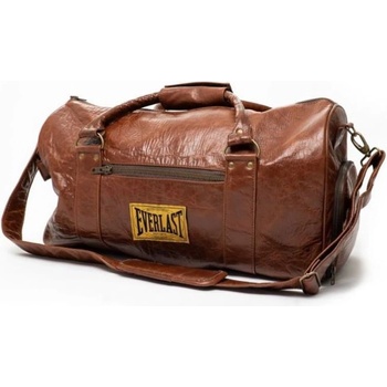 Everlast Спортна чанта Everlast 1910 Premium Leather Gym Bag - Brown