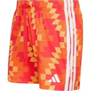 Adidas Мъжки бански слипове adidas Football Inspired Graphic AOP 5'' Shorts Swim brief - Ice Tangerine / White (050-2452-0211)