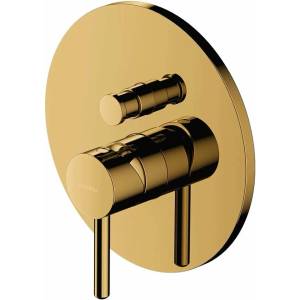 Omnires Вграден смесител за вана и душ Omnires Y gold със скрито тяло (Y1235GL)