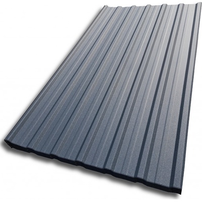 Blachotrapez T18 Plus 0,5 x 1173 x 1500 mm Pladur Wrinkle MAT TK antracit 1 ks – Zbozi.Blesk.cz