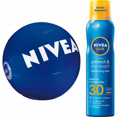 Nivea Sun Protect&dry opaľovací sprej na opaľovanie SPF30 200 ml