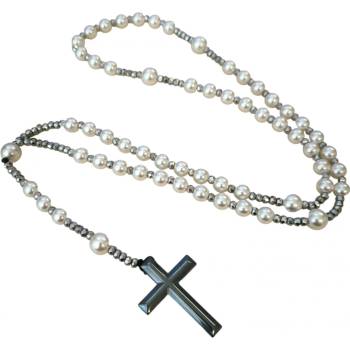 HARAHU Колие Броеница - Бяла kp34097 (34097)