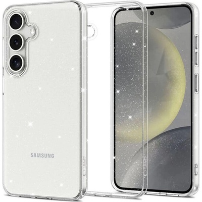 Tech-Protect Блестящ Калъф за Samsung S25, Tech-Protect FlexAir Glitter Case, Прозрачен (5906302321971)