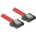 Delock кабел SATA FLEXI 6 Gb/s 20 cm червен метал