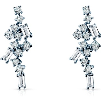 SAVICKI Обеци Savicki: бяло злато, диаманти