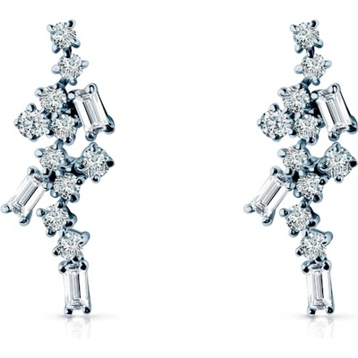 SAVICKI Обеци Savicki: бяло злато, диаманти