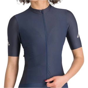 Sportful Дамска фланелка с къс ръкав за колоездене Sportful Women's Hyperepic Jersey Cycling jersey - Galaxy Blue - размер XXL (156-2753-0317)