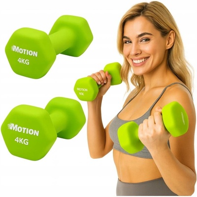 Motion neoprenové činky 2 x 4 kg 2 ks