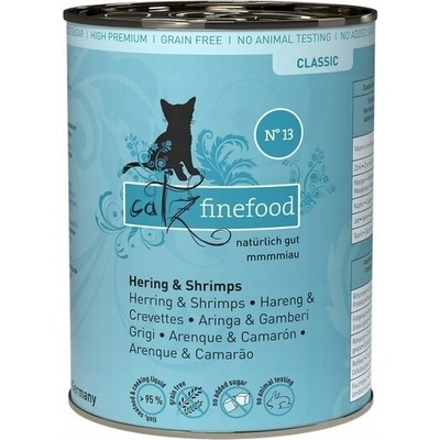 Catz Finefood Classic N.13 Sleď a krevety 400 g