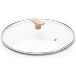 de Buyer Капак за тенджера 28 cm, стъкло, дървена дръжка, de Buyer (DB411428)