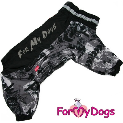 For My Dogs Pláštěnka pro větší psy Pattern