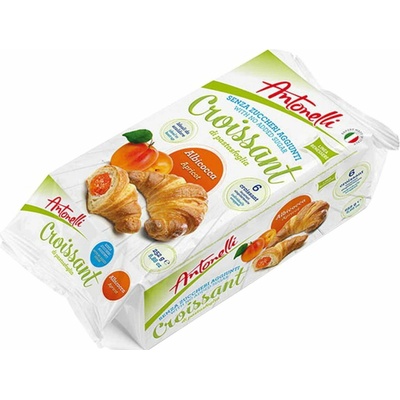 Antonelli croissant marhuľový 6ks bez cuzkru