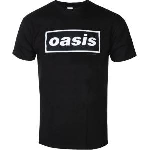 NNM Мъжка тениска Oasis - Decca Logo - Black - RTOASTSBDEC