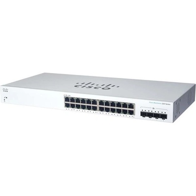 Cisco CBS220 Smart 24-port Gigabit 4x10G SFP+ uplink (CBS220-24T-4X-EU)
