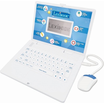 Lexibook Образователен детски лаптоп играчка със 170 дейности - Lexibook Bilingual Educational Laptop English and French (английски и френски език) (JC498i1_03)