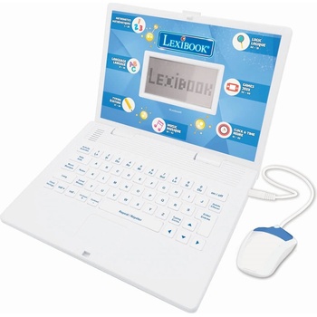 Lexibook Образователен детски лаптоп играчка със 170 дейности - Lexibook Bilingual Educational Laptop English and French (английски и френски език) (JC498i1_03)