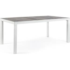 Bizzotto Маса MASON 160x90x74 cm. бяло/сиво (0663035)