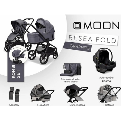 Moon ReSea FOLD kombi set Graphite 2026