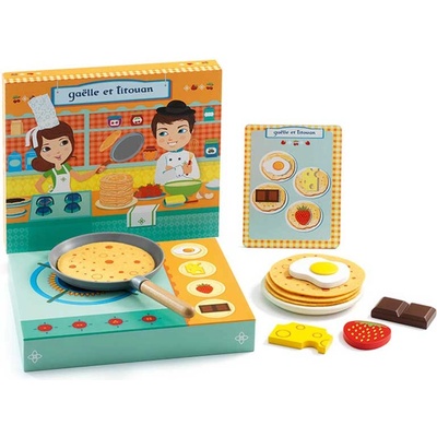 DJECO Игрален комплект Djeco - Направи палачинки (DJ06530)