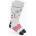 KADVA Дамски скиорски чорапи KADVA Skio W white/pink