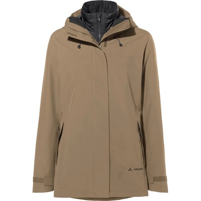 Vaude Дамско 3-в-1 яке Vaude Women's Neyland 3in1 Jacket 3-in-1 jacket - Oat - размер 48 (EU) (104-5123-0718)