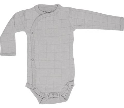 Romper Solid Long Sleeves Mist Lodger