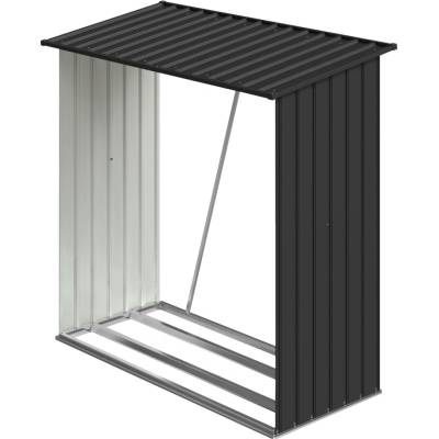 Parkside® Regál na palivové drevo, 164 x 84 x 157 cm ,antracitová (100409996)