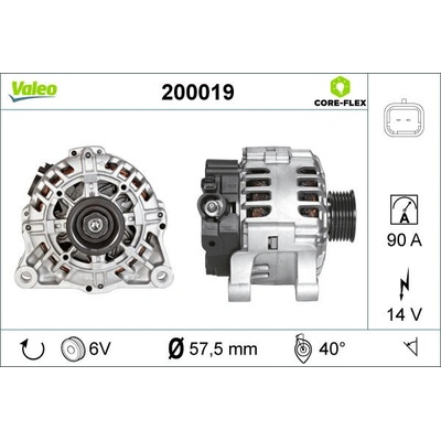 generátor VALEO 200019 VA 200019