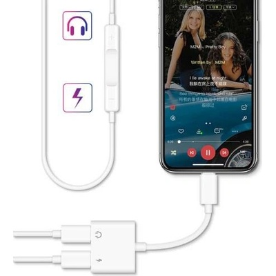 Rozbočovací adaptér 2x Apple lightning