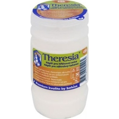 Bolsius Theresia biela 145 g
