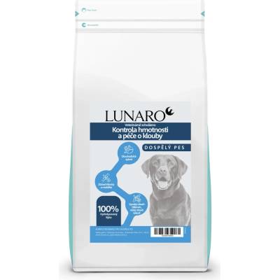Lunaro Veterinary Diets Weight & Joints bílá ryba a brambory 10 kg