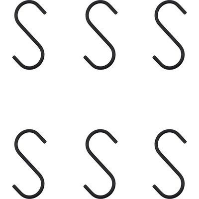 House Doctor Кукички Snap малки черни 6 бр (262000002)