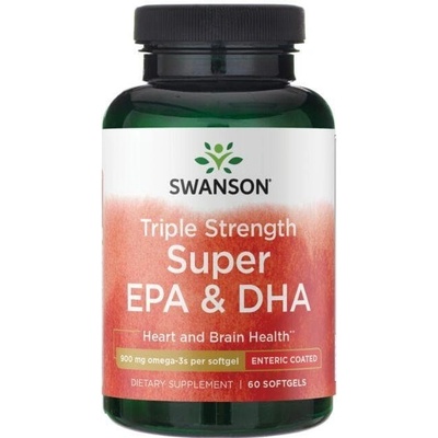 Swanson Triple Strength Super EPA-DHA 60 kapslí