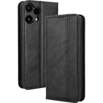 Nothing Кожен Калъф Портфейл за Nothing Phone (3a) Lite 5G - Ретро PU кожа, Стойка, Слотове, Вкл. Протектор - 4 Цвята