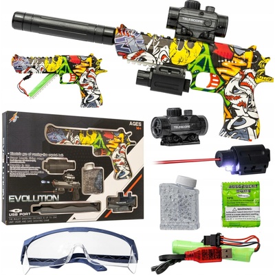 AUTOMATICKÁ PISTOLE DESERT EAGLE NA GELOVÉ KULIČKY