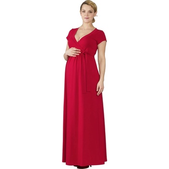 Rialto těhotenské a kojící šaty Lonchette červené 0441