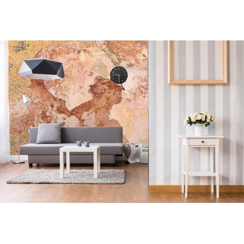 DIMEX ART Самозалепваща се флизелинова фототапета напукана мазилка 375 x 250 см