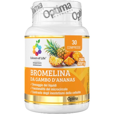 Optima Naturals Бромелаин таблетки - 30 таблетки